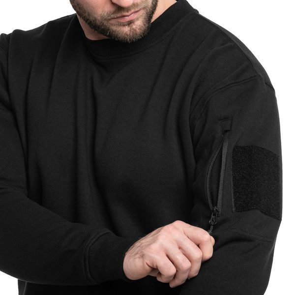 Кофта тактична Mil-Tec світшот Tactical Sweatshirt L Black (11472402-904-L) 11472402-904-L фото