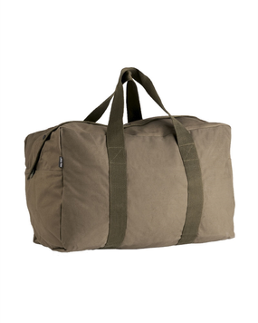 Сумка тактична Mil-Tec Для речей 77Л Олива Cotton Parachute Cargo Bag 77л 60 x 35 x 30см Olive (13827001-77) 13827001-77 фото