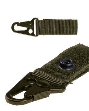 Карабін тактичний Mil-Tec для ключів 7см Олива TACT.KEYHOLDER 7CM OLIV (15916001) 15916001 фото
