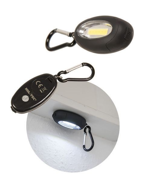 Ліхтарик-брелок тактичний Mil-Tec MINI KEY CHAIN LIGHT BLACK (15183700) 15183700 фото