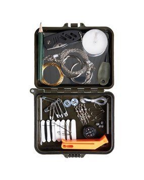 Набір для виживання Mil-Tec у герметичному боксі Survival Kit Box (16027200) 16027200 фото