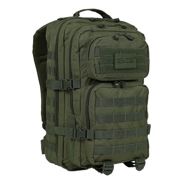 Рюкзак тактичний 20л. Олива Mil-Tec US Assault Pack SM Oliv (14002001-20) 14002001-20 фото
