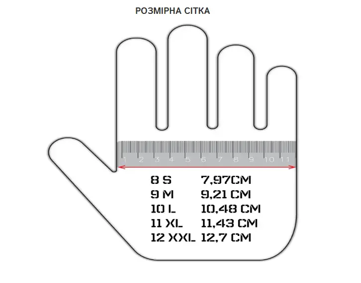 Рукавиці тактичні Helikon-Tex Tactical Gloves M Black/Grey (RK-AFL-PO-0135A-B04-M) RK-AFL-PO-0135A-B04-M фото