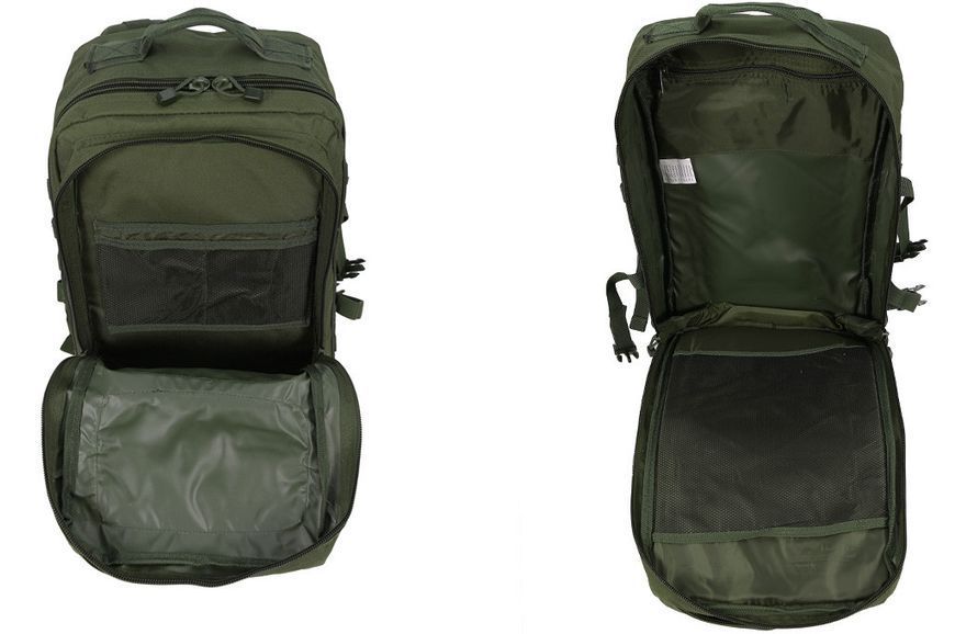 Рюкзак тактичний 20л. Олива Mil-Tec US Assault Pack SM Oliv (14002001-20) 14002001-20 фото