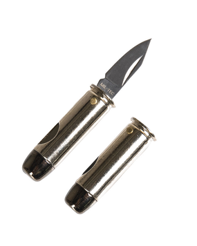 Ніж тактичний Mil-Tec Складний у вигляді патрона (4см) PATRONENMESSER KLEIN (15399200) 15399200 фото