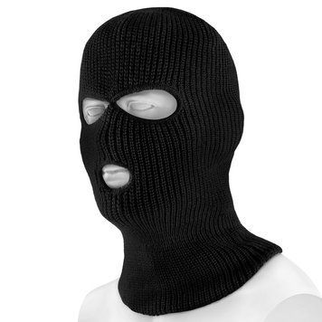 Балаклава тактична Mil-Tec зимова Winter Balaclava One size Black (12113002) 12113002 фото