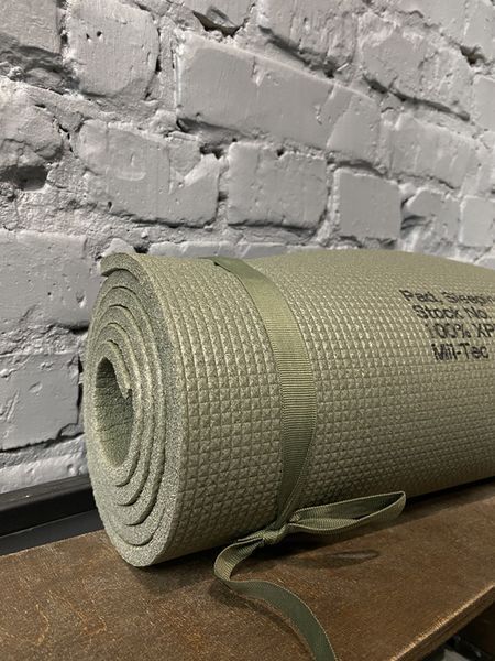 Каремат тактичний Mil-Tec NATO Sleeping Pad 190х50х1см Olive (14420600) 14420600 фото