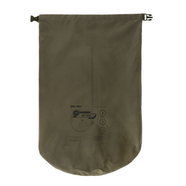 Сумка гермомішок Mil-Tec водонепроникний Drybag Waterproof Bag 13Л Olive (13878101-13) 13878101-13 фото