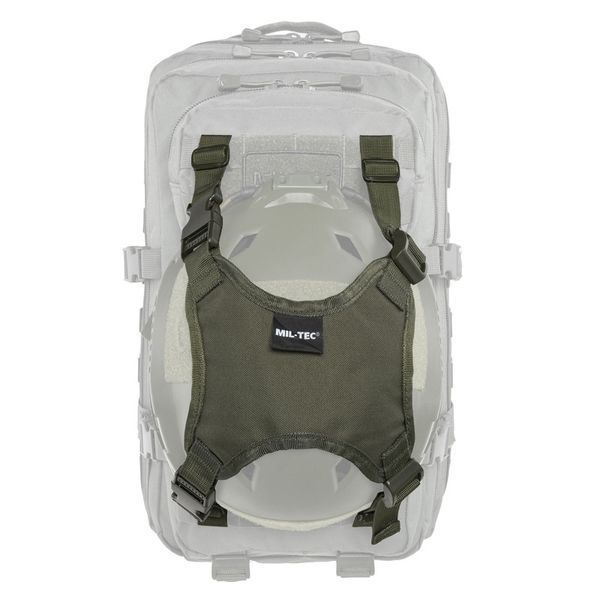 Тримач шолома (на рюкзак) Mil-Tec MOLLE тактичний Olive (16677001) 16677001 фото