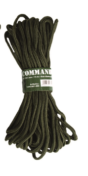 Паракорд тактичний Mil-Tec Мотузка паракордова 15м Олива COMMANDO-SEIL OLIV 9MM (15M) (15941001-15-009) 15941001-15-009 фото