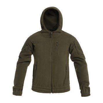 Куртка Mil-Tec фліска з капюшоном GEN.II Fleece Jacket S Olive (10856301-902-S) 10856301-902-S фото