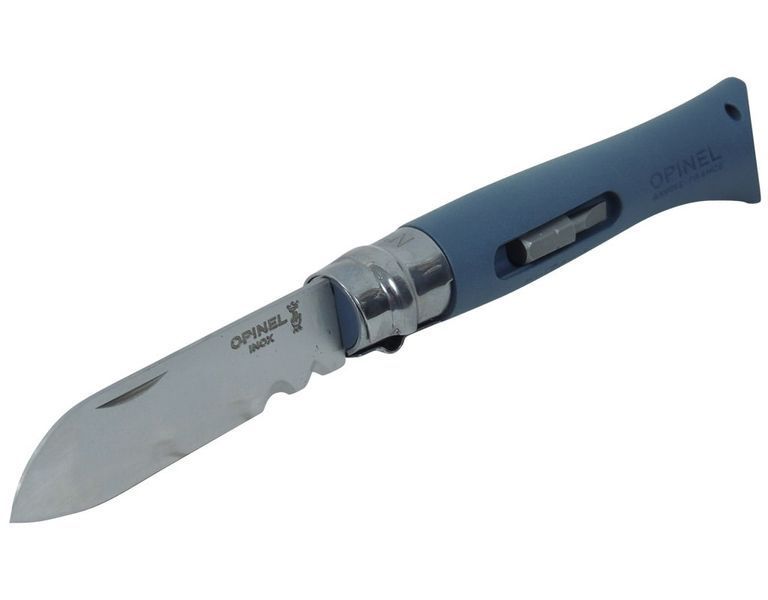 Ніж тактичний Opinel складаний 5в1 Blister № 9 Folding Knife Do It Yourself Grey (002139) 002139 фото