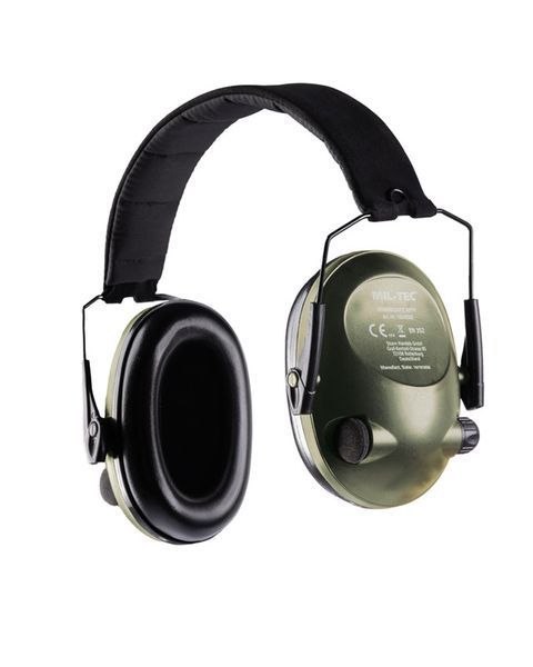 Активні навушники Mil-Tec Plus EED Olive (16243001) 16243001 фото