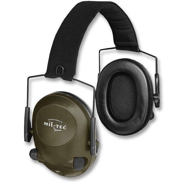 Активні навушники Mil-Tec Plus EED Olive (16243001) 16243001 фото