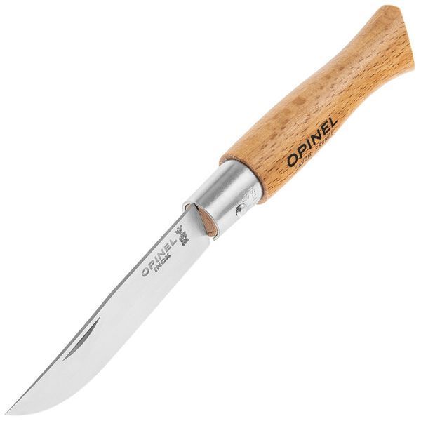Ніж тактичний Opinel складаний Blister № 5 Inox Natural Folding Knife (001072) 001072 фото
