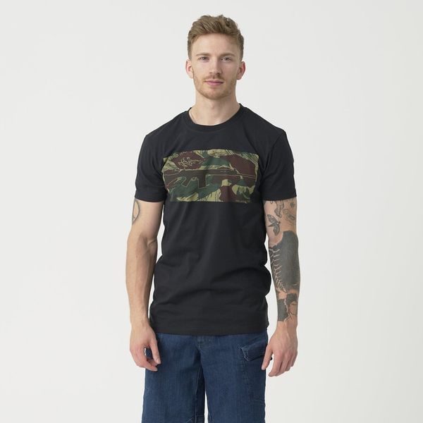 Футболка тактична Helikon-Tex T-Shirt XL Black Rhodesian Camo (TS-FNF-CO-011K-B06-XL) TS-FNF-CO-011K фото