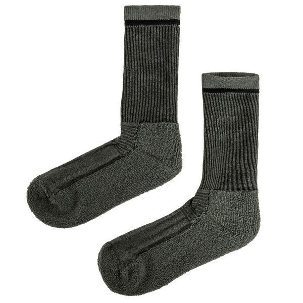 Шкарпетки Mil-Tec 43-46р. потовідвідні трекінгові Swedish Boot Socks Olive (13007101-003-43-46) 13007101-003-43-46 фото