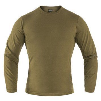 Лонгслів тактичний Mil-Tec Longsleeve T-Shirt XL Olive (11065001-905-XL) 11065001-905 фото