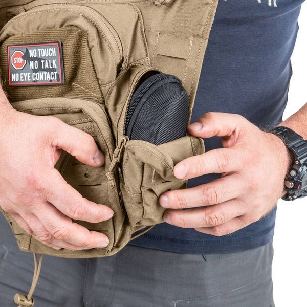 Сумка через плече Helikon-Tex Універсальна 11Л EDC SIDE BAGВ Cordura Adaptive Green (TB-PPK-CD-12) TB-PPK-CD-12 фото