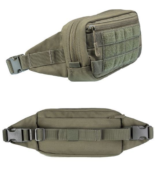 Сумка поясна Олива Mil-Tec GURTELTASCHE MOLLE OLIV (13512501) 13512501 фото