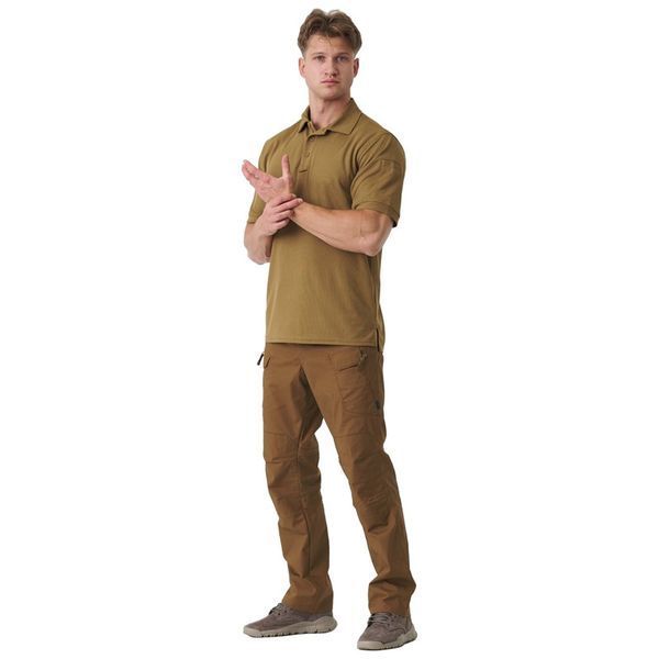 Футболка тактична Helikon-Tex поло Thermoactive Polo Shirt S Coyote (PD-UTL-TL-11-B03-S) PD-UTL-TL-11-B03-S фото