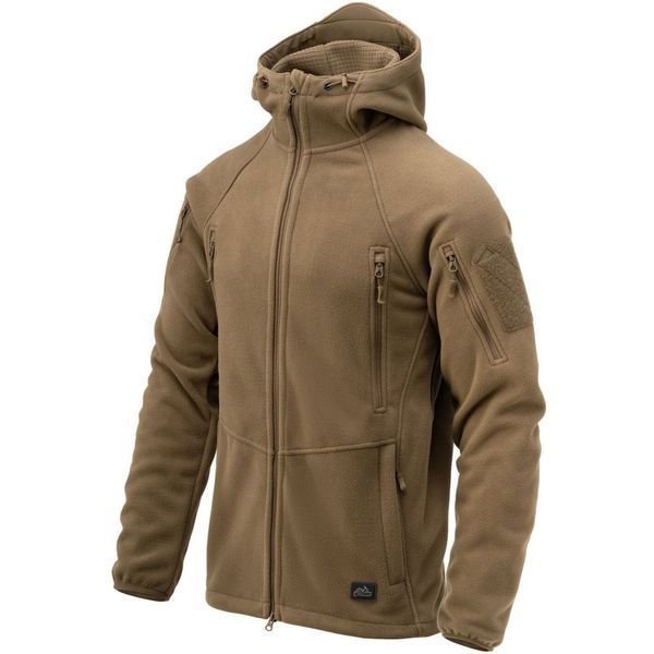 Куртка тактична Helikon-tex флісова S Patriot Mk2 Coyote (BL-PJ2-FH-11-B03-S) BL-PJ2-FH-11-B03-S фото