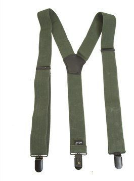 Підтяжки тактичні 120см Олива Mil-Tec HOSENTR&Auml;GER M. CLIP OLIV (13184001-120) 13184001-120 фото