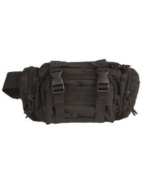 Сумка поясна тактична Mil-Tec Модульна Fanny pack &prime;modular system&prime; small Black (13510002) 13510002 фото