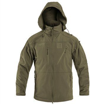 Куртка тактична Mil-Tec демісезон SCU 14 Softshell L Ranger Green (10864012-904-L) 10864012-904-L фото