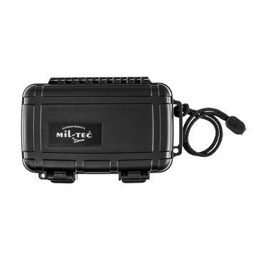 Герметичний контейнер Mil-Tec водонепроникний Waterproof Case 18x11x4 см Black (15960100) 15960100 фото