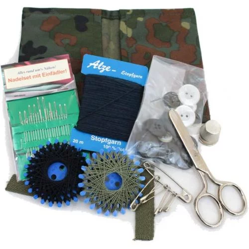Швейний набір армійський Mil-Tec похідний Sewing Kit Heer/Lw W. Bag Flectar (16021021) 16021021 фото