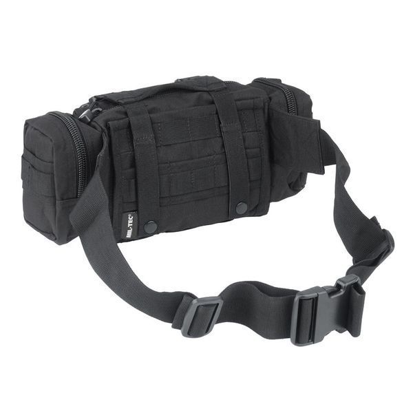 Сумка поясна тактична Mil-Tec Модульна Fanny pack &prime;modular system&prime; small Black (13510002) 13510002 фото