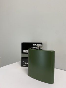 Фляга 170мл Олива 6OZ Mil-Tec TASCHENFLASCHE EDELSTAHL OLIV (14521001-006-170) 14521001-006-170 фото