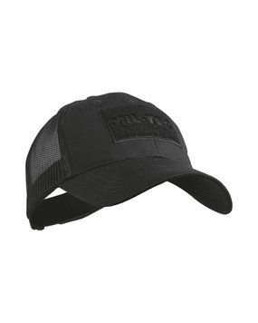 Бейсболка тактична Mil-Tec з сіткою Trucker Baseball Cap Black (12318502) 12318502 фото