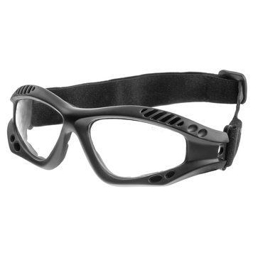 Окуляри тактичні Mil-Tec десантні One size Commando Goggles Air Pro Black (15615402) 15615402 фото