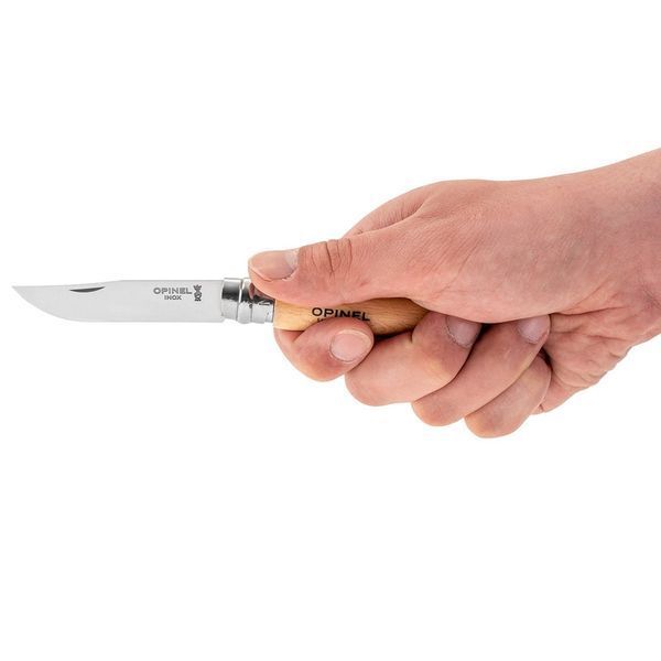 Ніж тактичний Opinel складаний Blister № 7 Inox Natural Folding Knife (000654) 000654 фото