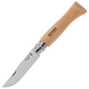 Ніж тактичний Opinel складаний Blister № 9 Inox Natural Folding Knife (001254) 001254 фото