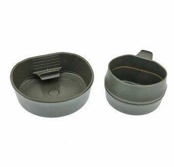 Складна кружка 200ML Олива Wildo Mil-Tec FOLD-A-CUP GREEN FALTBAR OLIV 200 ML (14605000-200)(10014) 14605000-200 (10014) фото