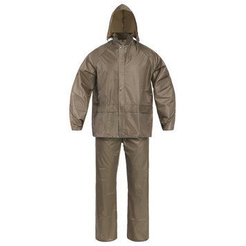 Костюм тактичний Mil-Tec непромокний Rainproof Set jacket pants S Olive (10625001-902-S) 10625001-902-S фото
