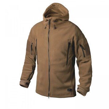 Куртка тактична Helikon-tex флісова Patriot Jacket - Heavy Fleece S Coyote (BL-PAT-HF-11-B03-S) BL-PAT-HF-11-B03-S фото