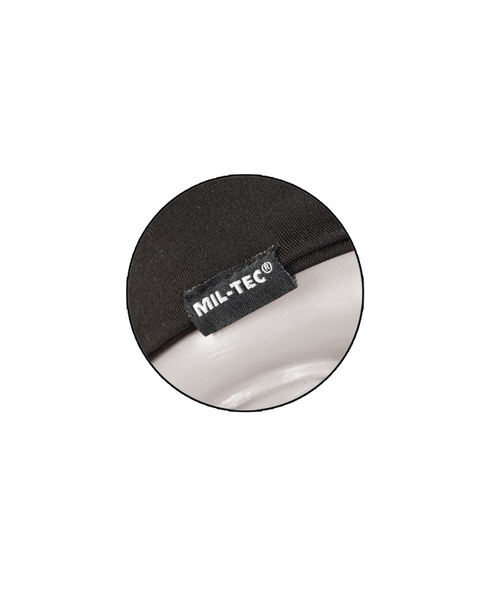 Шапка тактична Mil-Tec Флісова утеплена Еластична One size Чорна ELASTIC CAP FLEECE SCHWARZ (12137002) 12137002 фото