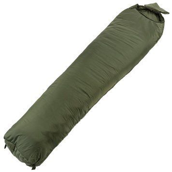 Спальний мішок тактичний Mil-Tec мумія Tactical 3 Sleeping Bag Olive (14113803) 14113803 фото