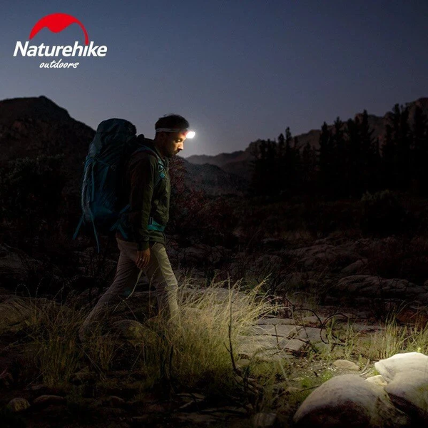 Ліхтарик тактичний Naturehike налобний блакитний (NH18T001-A-B) NH18T001-A-B фото