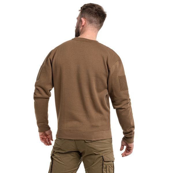 Кофта тактична Mil-Tec світшот Tactical Sweatshirt S Dark Coyote (11472419-902-S) 11472419-902-S фото