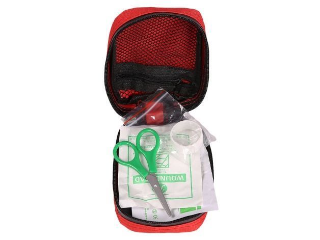 Міні аптечка тактична Mil-Tec Укомплектована Червона FIRST AID PACK MINI RED (16025810) 16025810 фото