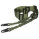 Ремінь для зброї двоточковий Mil-Tec TACTICAL M.BUNGEE 2-POINT OLIVE (16185101) 16185101 фото 9