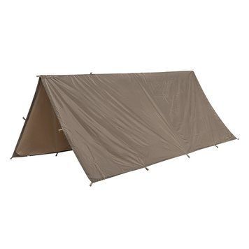 Тент тактичний Mil-Tec водонепроникний Tarp Tarpaulin PE Ripstop 3x3 м Olive (14234001) 14234001 фото