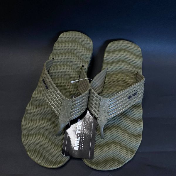 В'єтнамки тактичні Mil-Tec 45р. Олива COMBAT ZEHENSANDALEN OLIV rozm 45 (12893001-045) 12893001-045 фото