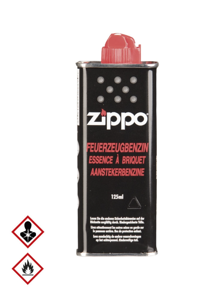 Бензин Zippo до запальничок та каталітичних грілок FEUERZEUGBENZIN ZIPPO 125 ML (15225000) 15225000 фото
