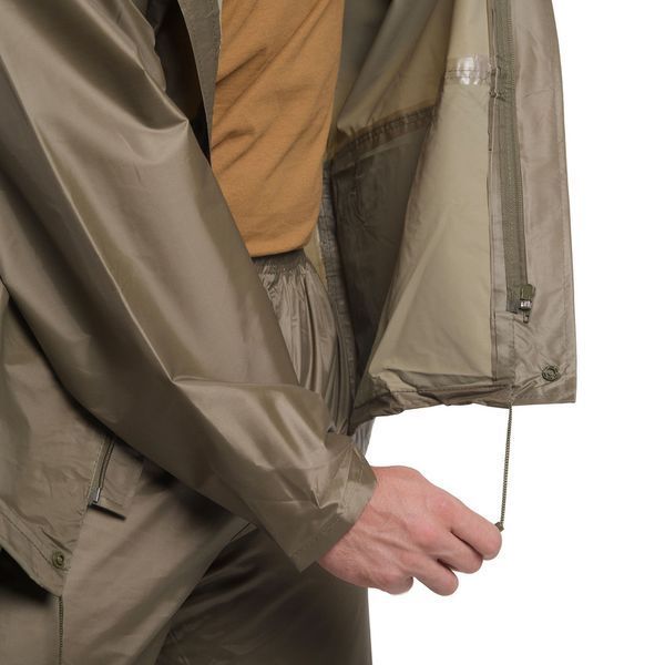 Костюм тактичний Mil-Tec непромокний Rainproof Set jacket pants XL Olive (10625001-905-XL) 10625001-905-XL фото